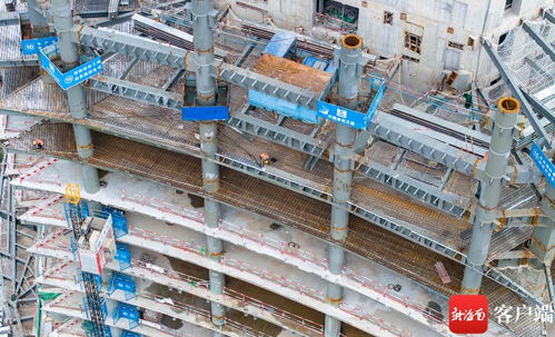 瞰海南丨海口江東中國石化自貿大廈項目加速推進，建筑施工服務再升級